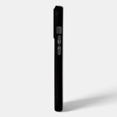 ブラック4ルクスiPhone 15 Proケースメイト、ピンクフラミンゴ Case-Mate iPhoneケース (裏面 / 左)