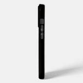 ブラック4ルクスiPhone 15 Pro マット、イエローパターンフィッシュ Case-Mate iPhoneケース (裏面 / 左)