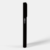 ブラック4ルクスiPhone 15 Pro マット、イエローパターンフィッシュ Case-Mate iPhoneケース (裏面 / 右)