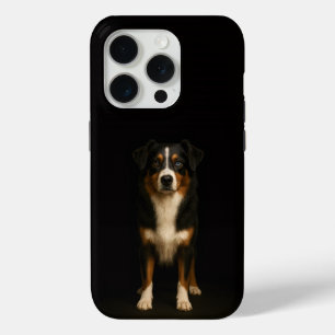 ブラック4ルクスiPhone 15 Pro マット、オーストラリアンシェパード iPhone 15 Proケース