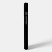 ブラック4ルクスiPhone 15 Pro マット、ノーブル ライオネス Case-Mate iPhoneケース (裏面 / 左)