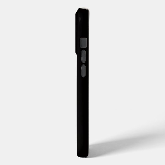 ブラック4ルクスiPhone 15 Pro マット、ノーブル ライオネス Case-Mate iPhoneケース (裏面 / 左)