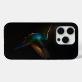 ブラック4ルクスiPhone 15 Pro Case-Mate、飛翔する鳥 Case-Mate iPhoneケース (裏面 (横))
