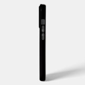 ブラック4ルクスiPhone 15 Pro Mateケース、ブルーリボンウナギ Case-Mate iPhoneケース (裏面 / 左)