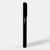 ブラック4ルクスiPhone 15 Pro Mateケース、ブルーリボンウナギ Case-Mate iPhoneケース (裏面 / 右)