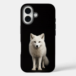 ブラック4ルクスiPhone 16 Mate、アイシイアークティックフォックス iPhone 16ケース
