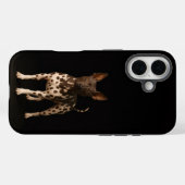 ブラック4ルクスiPhone 16 Mate、ヘアレス・テリアの犬 Case-Mate iPhoneケース (裏面 (横))
