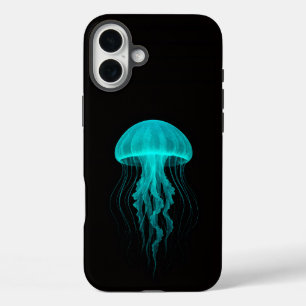 ブラック4ルクスiPhone 16 Plus、グリーンクラゲ iPhone 16 Plusケース