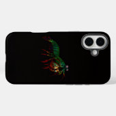 ブラック4ルクスiPhone 16 Plus、シャコ Case-Mate iPhoneケース (裏面 (横))