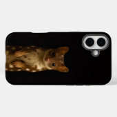 ブラック4ルクスiPhone 16 Plus、スウィートクォール Case-Mate iPhoneケース (裏面 (横))