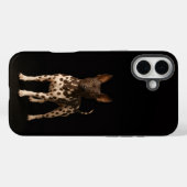 ブラック4ルクスiPhone 16 Plus、ヘアレス・テリア犬 Case-Mate iPhoneケース (裏面 (横))