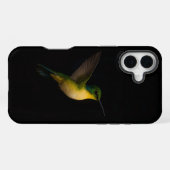 ブラック4ルクスiPhone 16 Plus Case-Mate、飛翔する鳥 iPhoneケース (裏面横)