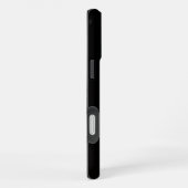 ブラック4ルクスiPhone 16 Plus Case-Mate、飛翔する鳥 iPhoneケース (右側面)