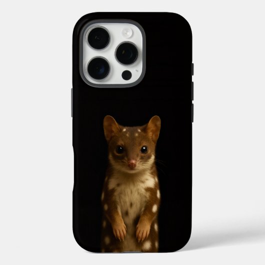ブラック4ルクスiPhone 16 Pro、スイートクォール Case-Mate iPhoneケース (裏面)