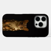 ブラック4ルクスiPhone 16 Pro、スイートクォール Case-Mate iPhoneケース (裏面 (横))