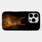 ブラック4ルクスiPhone 16 Pro Case-Mate、レッドリス Case-Mate iPhoneケース (裏面 (横))