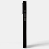 ブラック4ルクスiPhone 16 Pro Max、アイウォリーホッキョクオオカミ Case-Mate iPhoneケース (裏面 / 左)
