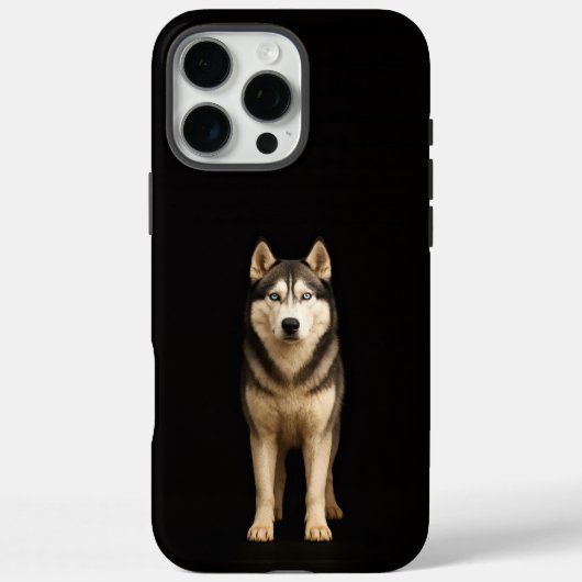 ブラック4ルクスiPhone 16 Pro Max、アイスエリートハスキー Case-Mate iPhoneケース (裏面)