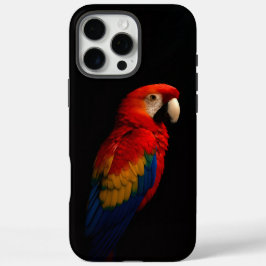 ブラック4ルクスiPhone 16 Pro Max 、スカーレットパロット iPhone 16 Pro Maxケース