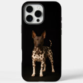 ブラック4ルクスiPhone 16 Pro Max、ヘアレス・テリア Case-Mate iPhoneケース (裏面)