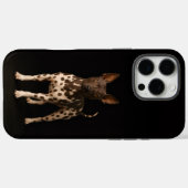 ブラック4ルクスiPhone 16 Pro Max、ヘアレス・テリア Case-Mate iPhoneケース (裏面 (横))