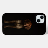 ブラック4ルクセ ジャーマンポインター iphone 15 plus Case-Mate iPhoneケース (裏面 (横))