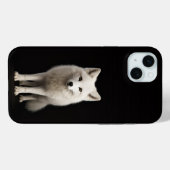 ブラック4ルクセ、象牙のホッキョクギツネ iPhone 15 Plus Case-Mate iPhoneケース (裏面 (横))