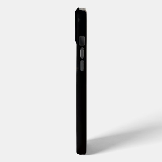 ブラック4ルクセ、飛翔するハチドリ Case-Mate iPhoneケース (裏面 / 左)