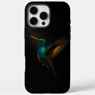 ブラック4ルクセiPhone 16 Pro Maxケース、飛翔する鳥 iPhone 16 Pro Maxケース