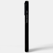 ブラック4ルクセiPhone 16 Pro Maxケース、飛翔する鳥 Case-Mate iPhoneケース (裏面 / 左)
