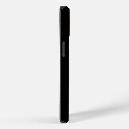 ブラック4 ラクセ iPhone 14 Mate、純白のバラ Case-Mate iPhoneケース (裏面 / 右)