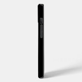 ブラック4 ラクセ iPhone 14 Mate、純白のバラ Case-Mate iPhoneケース (裏面 / 左)