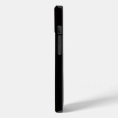 ブラック4 ラクセ iPhone 14 Mate、静かなチンパンジー Case-Mate iPhoneケース (裏面 / 左)