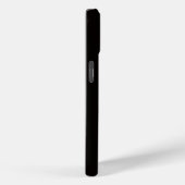ブラック4 ラクセ iPhone 15 Mate, セクレタリーバード Case-Mate iPhoneケース (裏面 / 右)