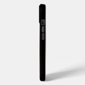 ブラック4 ラクセ iPhone 15 Mate、パンサーカメレオン Case-Mate iPhoneケース (裏面 / 左)