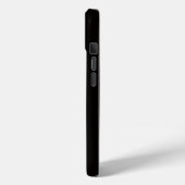 ブラック4 ラクセ iPhone 15 Mate、ホオジロザメ Case-Mate iPhoneケース (裏面 / 左)