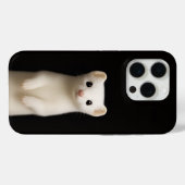 ブラック4 ラクセ iPhone 15 Pro Mate エレガントなオコジョ Case-Mate iPhoneケース (裏面 (横))