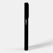 ブラック4 ラクセ iPhone 15 Pro Mate、ダイサギ Case-Mate iPhoneケース (裏面 / 右)