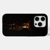 ブラック4 ラクセ iPhone 15 Pro Mate フォレストオカピ Case-Mate iPhoneケース (裏面 (横))