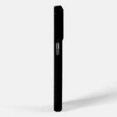 ブラック4 ラクセ iPhone 15 Pro Mate、ホホジロザメ Case-Mate iPhoneケース (裏面 / 右)