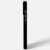 ブラック4 ラクセ iPhone 15 Pro Max, イースタンヒガシロヒレアオインコ Case-Mate iPhoneケース (裏面 / 左)