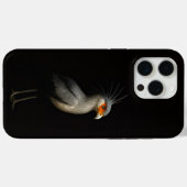 ブラック4 ラクセ iPhone 15 Pro Max, セクレタリバード Case-Mate iPhoneケース (裏面 (横))