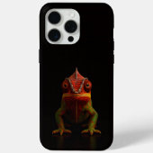 ブラック4 ラクセ iPhone 15 Pro Max パンサーカメレオン Case-Mate iPhoneケース (裏面)