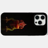 ブラック4 ラクセ iPhone 15 Pro Max パンサーカメレオン Case-Mate iPhoneケース (裏面 (横))