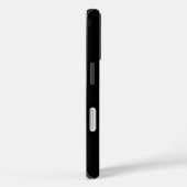 ブラック4 ラクセ iPhone 16 ケースメイト、シロサギ Case-Mate iPhoneケース (裏面 / 右)