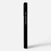 ブラック4 ラクセ iPhone 16 マット、ビルマ猫 Case-Mate iPhoneケース (裏面 / 左)