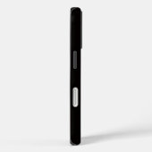 ブラック4 ラクセ iPhone 16 マテ、イエローフグ Case-Mate iPhoneケース (裏面 / 右)