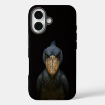 ブラック4 ラクセ iPhone 16 マテ ハシビロコウ