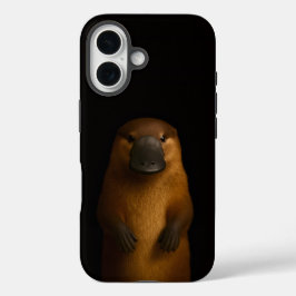 ブラック4 ラクセ iPhone 16 Mate カモノハシ エレガンス 16ケース