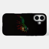 ブラック4 ラクセ iPhone 16 Mate,シャコ Case-Mate iPhoneケース (裏面 (横))